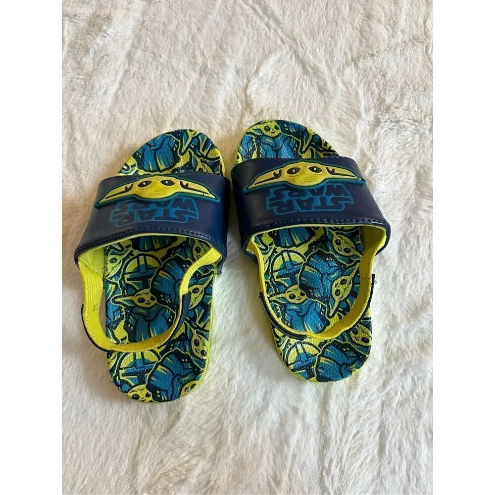 Toddler Disney Star Wars Grogu Sandals Size 7/8